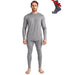 Merino.tech Merino Wool Base Layer Mens Set - Midweight, Heavyweight, Lite Merino Wool Thermal Underwear For Men Top, Bottom - SHOP NO2CO2