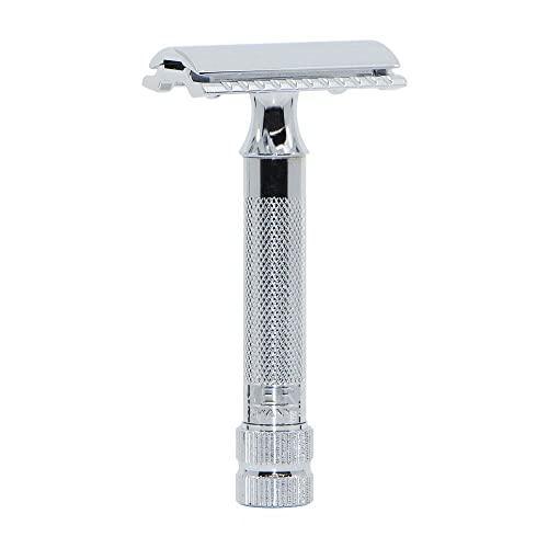 Merkur Mk34c Double Edge Razor with Heavy Duty Short Handle - SHOP NO2CO2