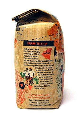 Mother Earth Coffee Organic Medium Roast Blend Whole Bean 32 oz. - SHOP NO2CO2