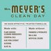 MRS. MEYER'S CLEAN DAY Hand Soap, Made with Essential Oils, Biodegradable Formula, Basil, 12.5 fl. oz - Pack of 11 - SHOP NO2CO2