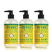 Mrs. Meyer's Hand Soap, Made with Essential Oils, Biodegradable Formula, Honeysuckle, 12.5 fl. oz - Pack of 3 - SHOP NO2CO2