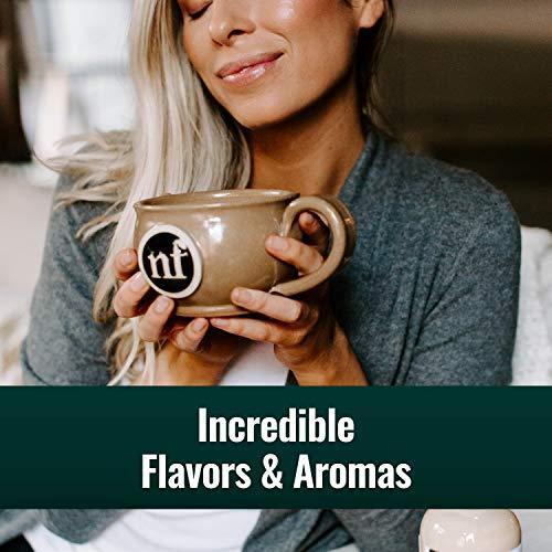 Natural Force - Organic Clean Coffee Dark, Mold & Mycotoxin Free, Lab Tested for Toxins & Purity, Low Acidity, Incredible Taste & Aroma, Founder's Select Whole Bean Dark Roast, 12 oz - SHOP NO2CO2