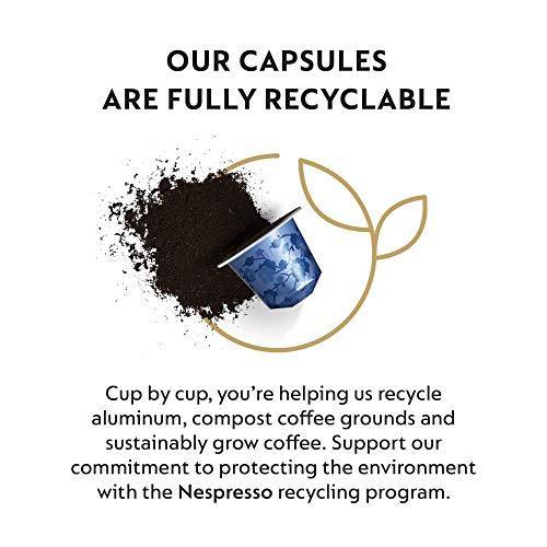 Nespresso Capsules OriginalLine, Mild Roast Blend Variety Pack, Mild Roast Coffee, 50 Count Espresso Coffee Pods, Brews 3.7 ounce and 1.35 ounce (ORIGINALLINE ONLY) - SHOP NO2CO2