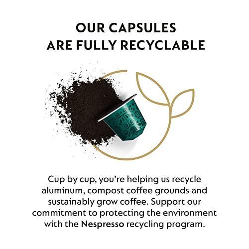 Nespresso Capsules OriginalLine, Morning Lungo Blends Variety Pack, Mild, Medium, and Dark Roast Coffee, 50 Count Espresso Coffee Pods, Brews 3.7 Ounce (ORIGINALLINE ONLY) - SHOP NO2CO2