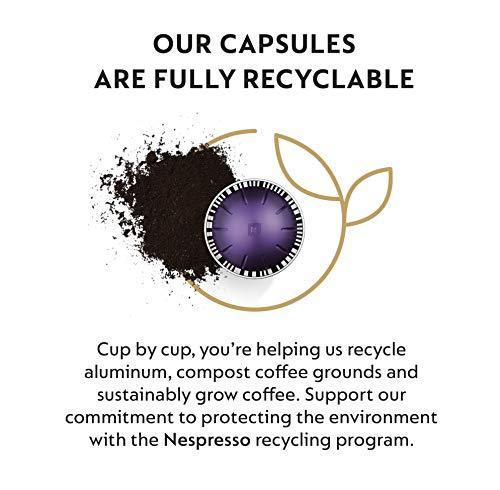 Nespresso Capsules VertuoLine, Dark Assortment Variety Pack, Dark Roast , 40 Count Coffee & Espresso Pods, Brews 7.8 oz and 1.35oz - SHOP NO2CO2