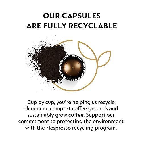 Nespresso Capsules VertuoLine, Double Espresso Chiaro, Medium Roast Coffee, 10 Count (Pack of 3) Coffee Pods, Brews 2.7 Ounce (VERTUOLINE ONLY) - SHOP NO2CO2