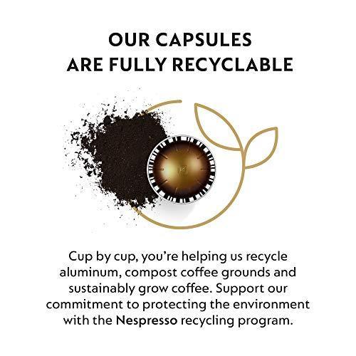 Nespresso Capsules VertuoLine, Double Espresso Scuro, Dark Roast Espresso Coffee, 10 Count (Pack of 3) Coffee Pods, Brews 2.7 Ounce (VERTUOLINE ONLY) - SHOP NO2CO2