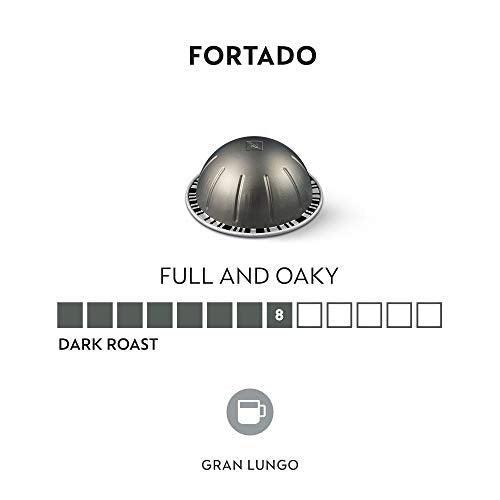 Nespresso Capsules VertuoLine, Fortado Gran Lungo Americano, Dark Roast Espresso Coffee, 10 Count (Pack of 3) Coffee Pods, Brews 5.0 Ounce (VERTUOLINE ONLY) - SHOP NO2CO2