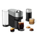 Nespresso Vertuo POP+ Deluxe Coffee and Espresso Machine by Breville with Milk Frother, Titan Medium - SHOP NO2CO2