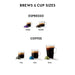 Nespresso Vertuo POP+ Deluxe Coffee and Espresso Machine by Breville with Milk Frother, Titan Medium - SHOP NO2CO2