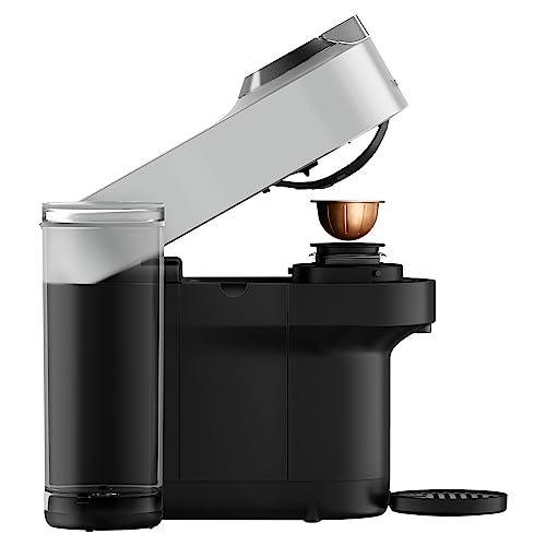 Nespresso Vertuo Pop+ Deluxe Coffee and Espresso Machine by De'Longhi, Silver - SHOP NO2CO2