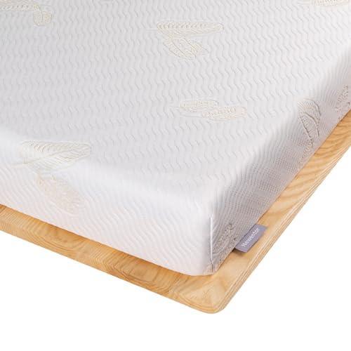 Newentor Firm Mattress Topper Queen - 3 Inch Medium Firm Memory Foam Mattress Pad for Back & Shoulder Pain Relief, CertiPUR-US Certified, Queen - SHOP NO2CO2