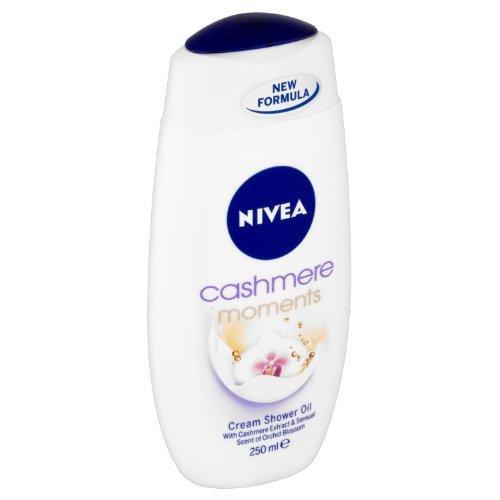 NIVEA Cashmere & Cotton Oil Shower Gel (250ml), Body Wash with Vitamin C, E, and Precious Oils, Protects Skin from Drying Out and Leaves it Touchably Smooth - SHOP NO2CO2