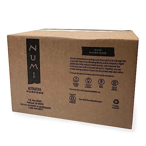 Numi Organic Maté Lemon Tea, 100 Tea Bags, Yerba Mate With Green Tea & Lemon Myrtle, Caffeinated - SHOP NO2CO2