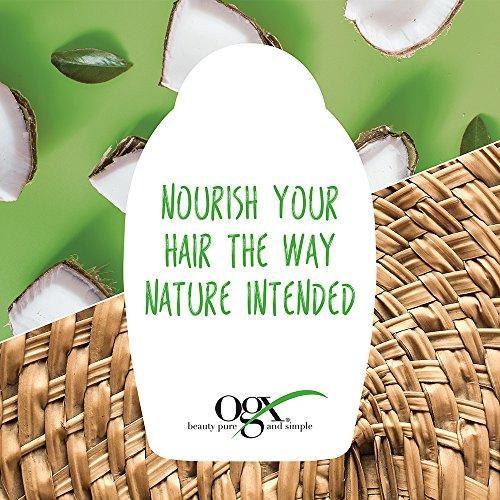 OGX Salon Size Nourishing Coconut Milk Conditioner with Pump, 25.4 Ounce - SHOP NO2CO2