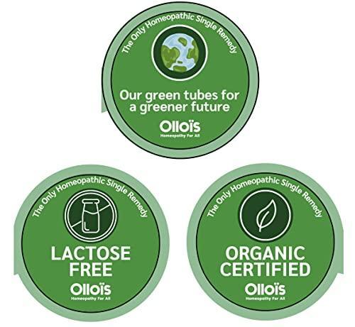 OLLOIS Arnica Montana 30X Organic, Lactose-Free, Kosher Homeopathic Medicine, 80 Pellets (Pack of 3) - SHOP NO2CO2