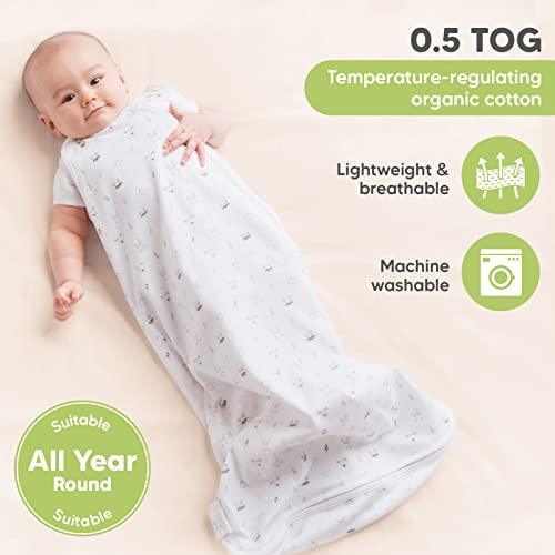 Organic Baby Sleep Sack Wearable Blanket Baby - Baby Sleeping Bag 0-24 Months - Toddler Sleeping Sack - Baby Sack Sleepers - Baby Wearable Blanket - Baby Sleep Sacks (Medium, KeaStory) - SHOP NO2CO2