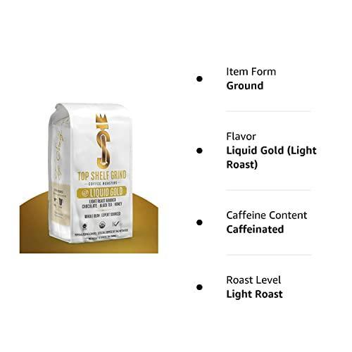 Organic Light Roast Whole Bean Coffee, The Best Espresso Beans from Peru - Fair Trade, Single Origin Mycotoxin & Mold Free Fresh Peruvian Purity | Super Healthy Arabica for Peak Performance - Low Acid - SHOP NO2CO2