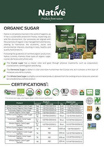 Organic White Crystal Cane Sugar - SHOP NO2CO2