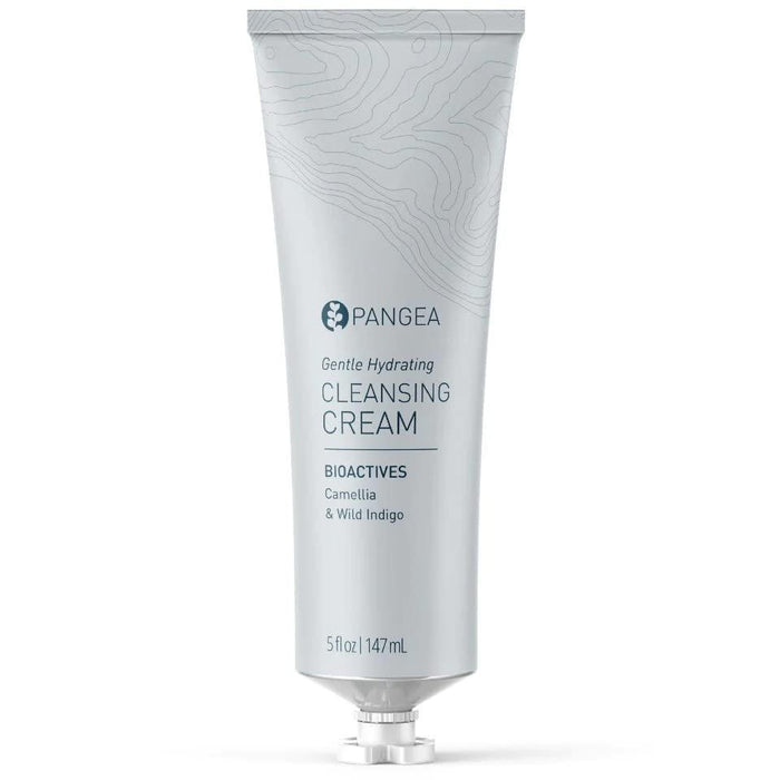 Pangea Organics - Natural Camellia + Wild Indigo Gentle Hydrating Cleansing Cream | Vegan, Non-Toxic, Sustainable Clean Beauty (Aluminum Tube, 4.9 oz | 145 ml) - SHOP NO2CO2