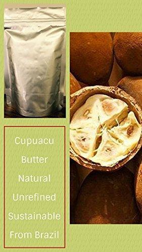 Paris Fragrances & Cosmetics Supplies, INC Cupuaçu Butter (8 Oz) - Raw and Unrefined - 100% Natural - Sustainable Product - SHOP NO2CO2