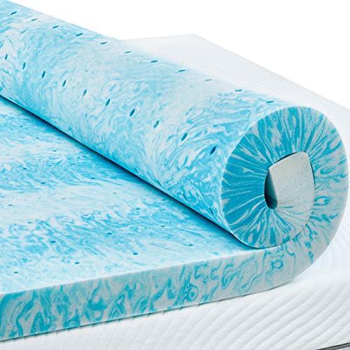 PERLECARE 3 Inch Queen Memory Foam Mattress Topper for Pressure Relief, Cooling Gel Infusion, CertiPUR-US Certified - SHOP NO2CO2