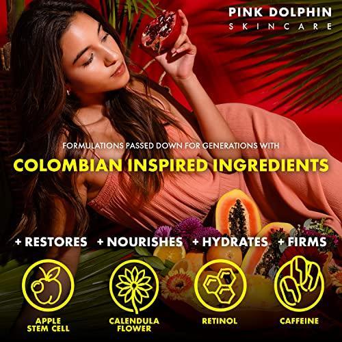 Pink Dolphin | Calendula Flower Hydrating Daily Moisturizing Cream | Soothes Inflammation & Promotes Healing | Repairs & Rehydrates Dry Skin | Improves Collagen Production | Face & Skin Care | 1 Oz - SHOP NO2CO2