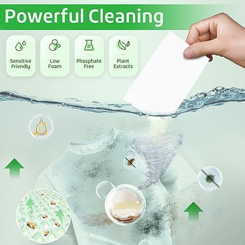 Poesie Laundry Detergent Sheets Fresh Scent Eco-Friendly 160 Sheets Clear Plastic-Free Hypoallergenic Liquid Less Washing Sheets for Home Dorm Travel Camping & Hand Washing Clean No Waste - SHOP NO2CO2