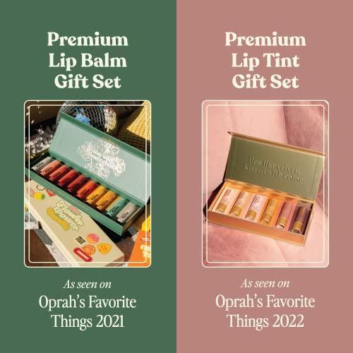 Poppy & Pout All Natural Lip Tint, Sustainable Cardboard Tubes, Hand-Filled, Beeswax, Vitamin E, Coconut Oil, Cruelty Free, All-Natural Shades (Stevie) - SHOP NO2CO2