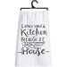 Primitives by Kathy Kitchen Tea Towel, 28" x 28", Neutral - SHOP NO2CO2