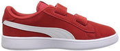 PUMA Smash v2 Suede Preschool Sneakers (High Risk Red/Puma White)(11 M US Little Kid) - SHOP NO2CO2