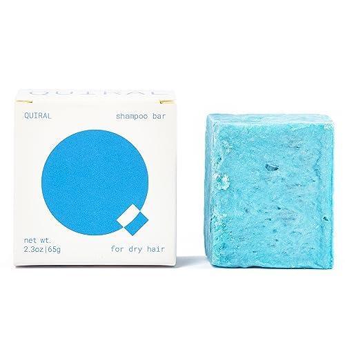 QUIRAL Moisturizing Shampoo Bar for Dry Hair | All Natural | Vegan, Cruelty-Free, Sulfate-Free, Parabens-Free, Silicone-Free, Hand Crafted, pH balanced, Solid Shampoo | Zero Waste, 2.3 oz - SHOP NO2CO2