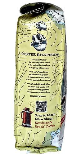 Raven's Brew Coffee 12 oz - Dark Roast - High Speed Blend with a Sweet Bite (Organic Whole Bean, 12 oz) - SHOP NO2CO2