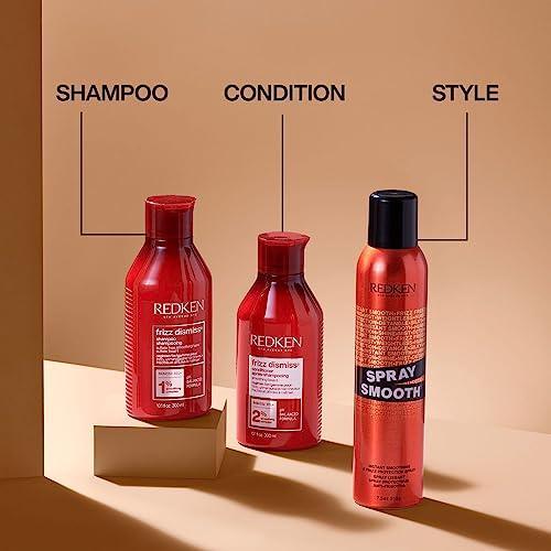 Redken Frizz Dismiss Conditioner | Weightless Frizz Control | Anti Frizz | Moisturize and Smooth | Provides Soft, Silky Hair | For Frizzy Hair | Sulfate-Free - SHOP NO2CO2