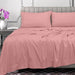 Royale Linens 300 Thread Count 100% Long Staple Combed Cotton Flat Sheet - Super Soft - Top Sheet - Queen Flat Sheet Sold Separately - Breathable, Cool & Crisp Percale Flat Sheet Only (Queen, Pink) - SHOP NO2CO2