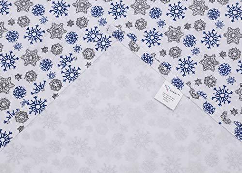 RUVANTI Flannel Sheets Full Size - 100% Cotton Brushed Bed Sheet Sets - Deep Pockets 16 Inches (fits up to 18") - All Seasons Breathable & Super Soft - Warm & Cozy - 4 Pcs - Snow Flake Grey - SHOP NO2CO2