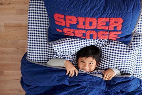 Saturday Park Marvel Spiderman Spider Sense Twin Quilt -100% Cotton Blanket - Oeko-TEX Certified (Marvel Official) - SHOP NO2CO2