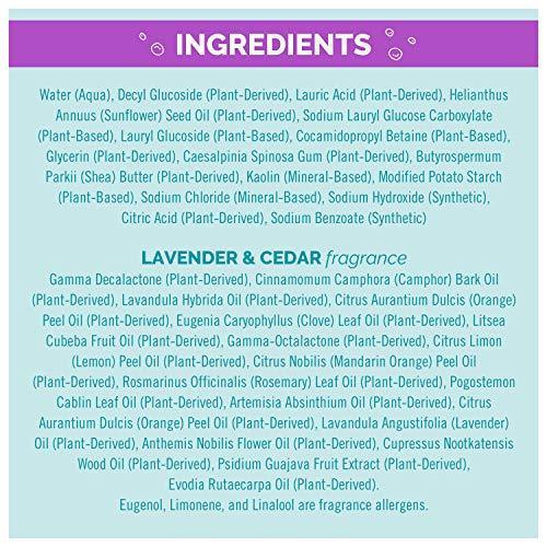 Seventh Generation Body Wash Lavender and Cedarwood scent 16.5 OZ - SHOP NO2CO2