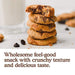 Simple Mills Almond Flour Crunchy Cookies, Chocolate Chip - Gluten Free, Vegan, Healthy Snacks, Made with Organic Coconut Oil, 5.5 oz (Pack of 3) - SHOP NO2CO2