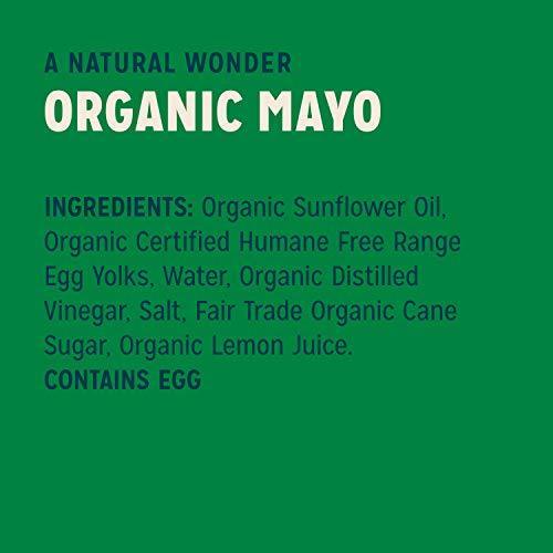 Sir Kensington's Mayonnaise Organic Mayo Gluten Free, Certified Humane Free Range Eggs, Shelf-Stable 12 oz - SHOP NO2CO2