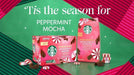 Starbucks Ground Coffee, Peppermint Mocha Naturally Flavored Coffee, 100% Arabica, Limited Edition Holiday Coffee, 6 Bags (11 Oz Each) - SHOP NO2CO2