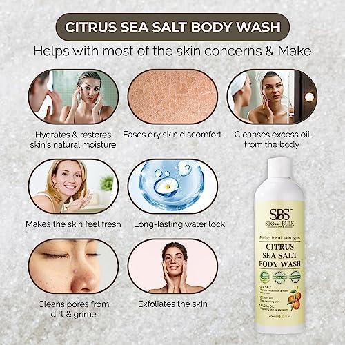 Stow bulk Citrus sea salt body wash 13.5 Fl oz - SHOP NO2CO2