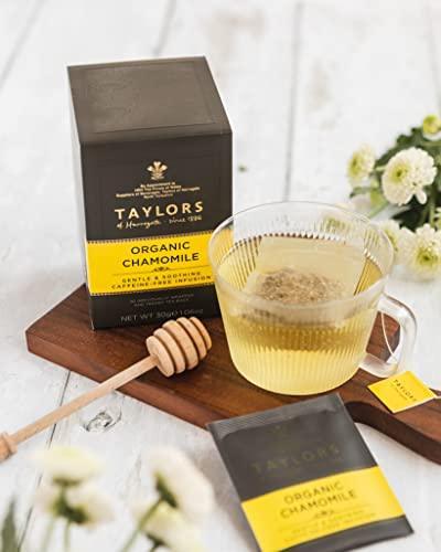 Taylors of Harrogate Organic Chamomile Herbal Tea, 20 Teabags - SHOP NO2CO2