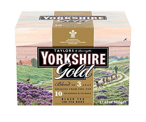 Taylors of Harrogate Yorkshire Gold, 160 Count (Pack of 6) - SHOP NO2CO2