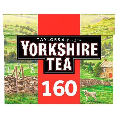 Taylors of Harrogate Yorkshire Red, 160 Count (Pack of 6) - SHOP NO2CO2