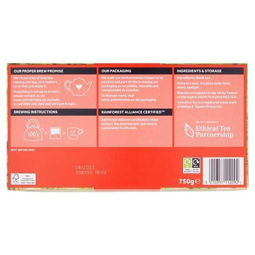 Taylors of Harrogate Yorkshire Red, 160 Count (Pack of 6) - SHOP NO2CO2