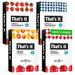 That's it. (48 Count) Variety Pack | Strawberry, Blueberry, Mango & Cherry flavors | 100% Natural Real Fruit bars. Strawberry. Plant-based, Vegan, gluten-free. No added Sugar. Top 12 allergen free - SHOP NO2CO2