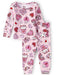 The Children's Place Baby and Toddler Valentine's Day Snug Fit 100% Cotton Pajama - SHOP NO2CO2