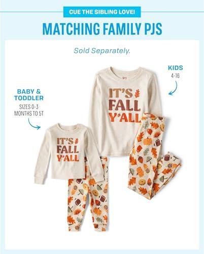 The Children's Place Baby Family Matching, Fall Harvest Pajama Sets, Cotton - SHOP NO2CO2