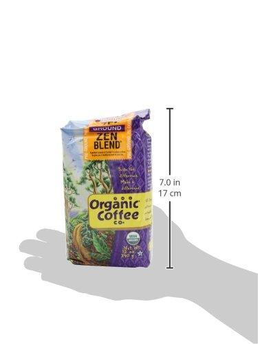 The Organic Coffee Co. Ground, Zen Blend, 12 Ounce (Pack of 3) - SHOP NO2CO2